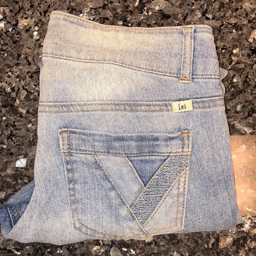 L.E.I Ashley Lowrise Skinny Jeans Size 9 - 2